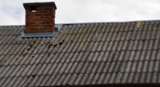 azbest na dachu